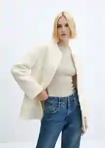 Chaqueta Judy Crudo Talla M Mujer Mango