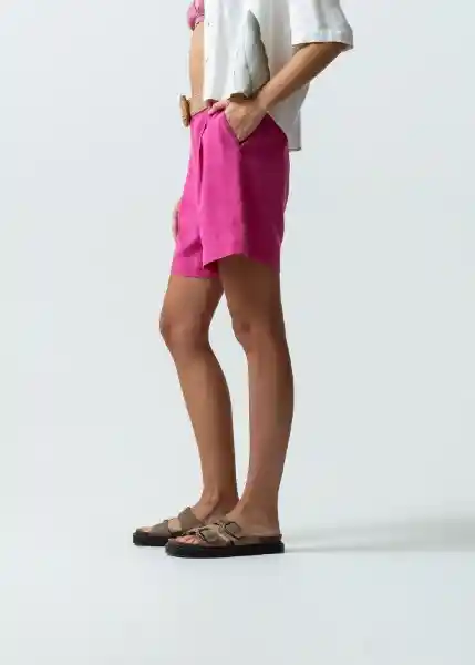 Short Mujer Color Verde Martini 12 452G303 Naf Naf