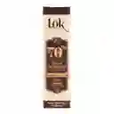 Lok Barra de Chocolate Oscuro