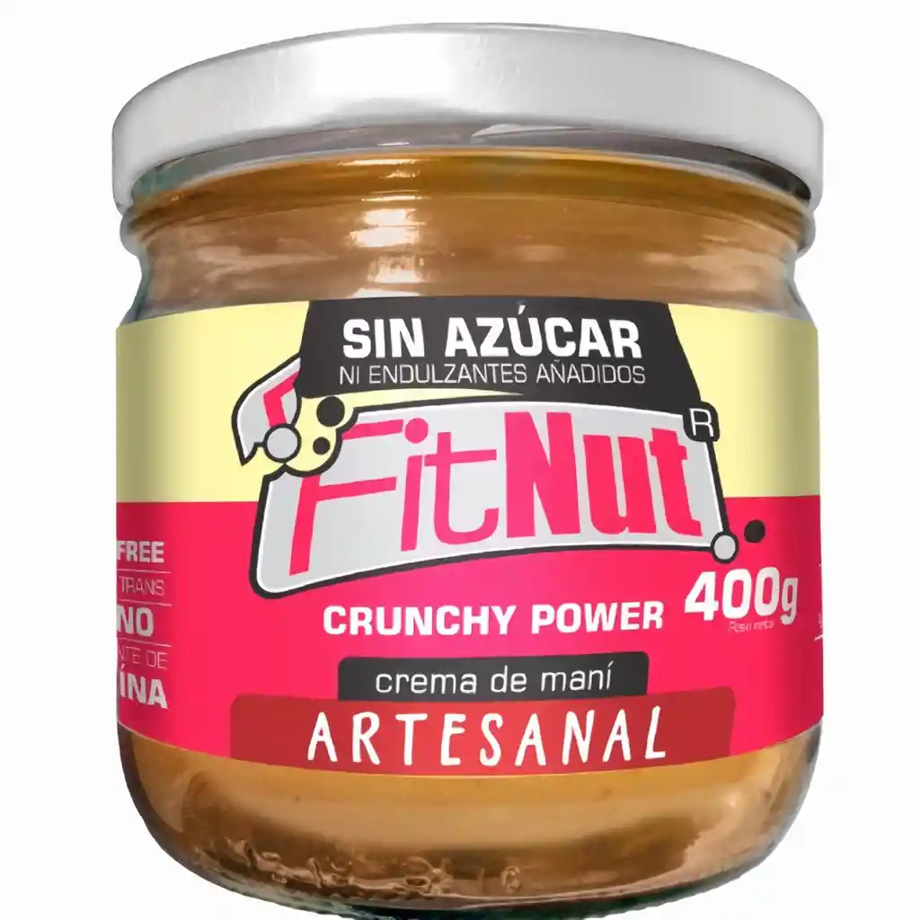 Crunchy Fitnut Crema De Maní Power