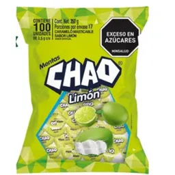 Chao Pack Mentas Limon
