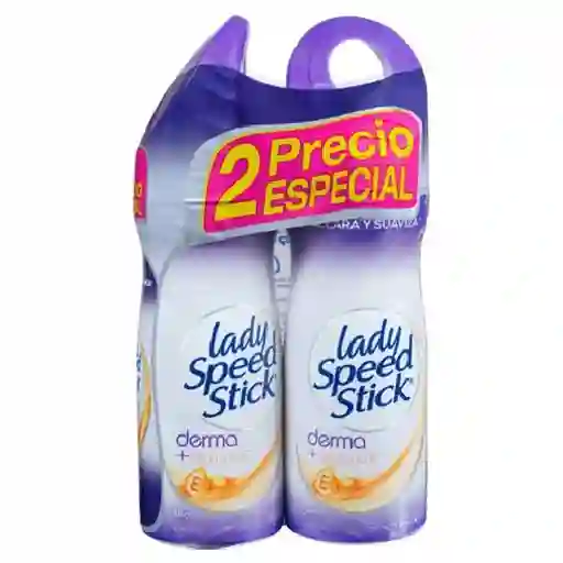 Lady Speed Stick Desodorante Antitranspirante Derma + Vitamina E