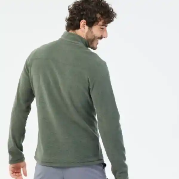 Quechua Chaqueta Polar Térmica Senderismo Hombre Verde 2XL mh120