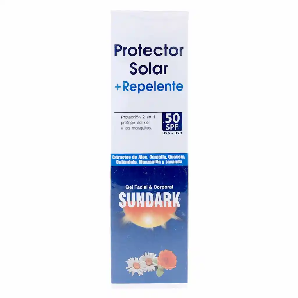Sundark Protector Solar y Repelente 50 SPF