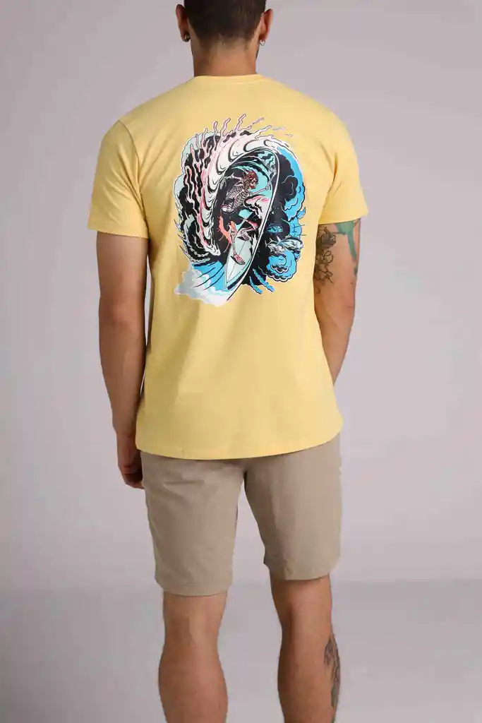 Camiseta Manga Corta Standard Fit Speed Control Artist Series Hombre