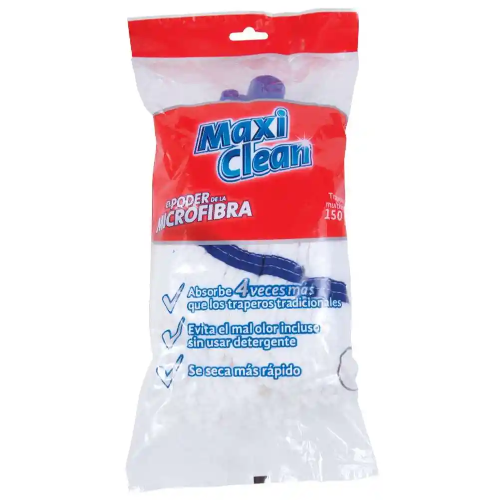 Maxi Clean Repuesto para Trapero con Microfibra