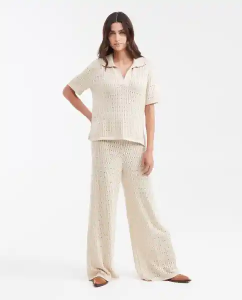 Pantalón Pantal#N Comfy Caqui Fango Medio Talla L Chevignon