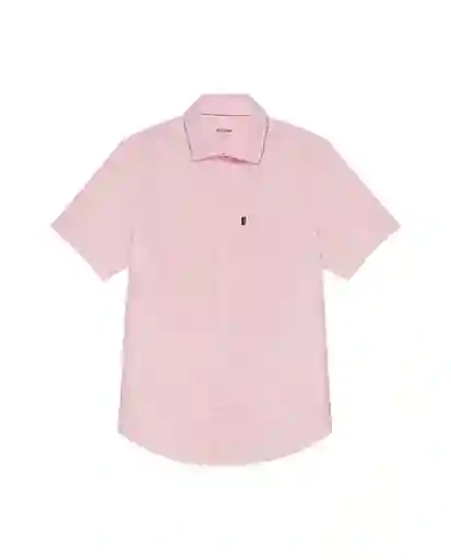 Camisa Carbón Pocket Rosa Manto Claro Talla M Chevignon