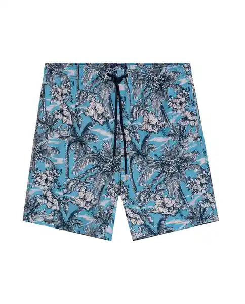 Bermuda Blue Beach Swimwear Azu1 Talla L 74427 Chevignon