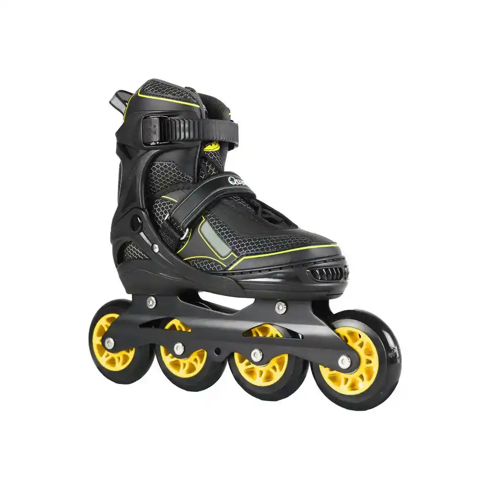 Qmax Patines Speed Pro Yellow/Negro Talla M PW220YM