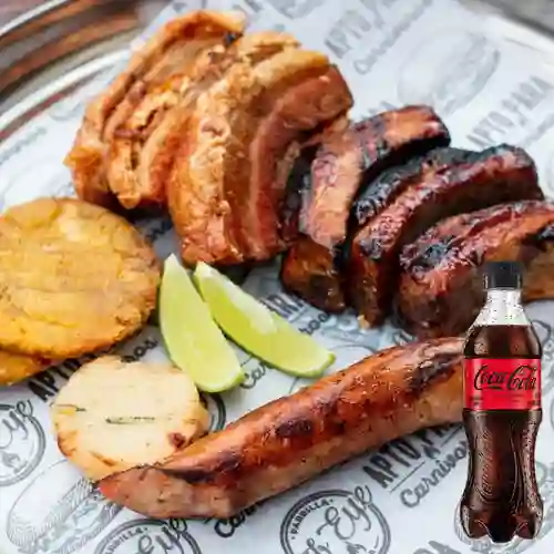 Combo Trilogia Del Cerdito + Coca-Cola Zero 400 ml