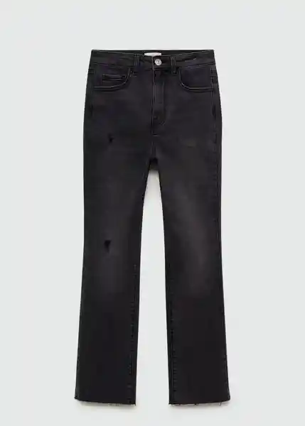 Jean Slimtn Tejano Negro Talla 20 Niñas Mango