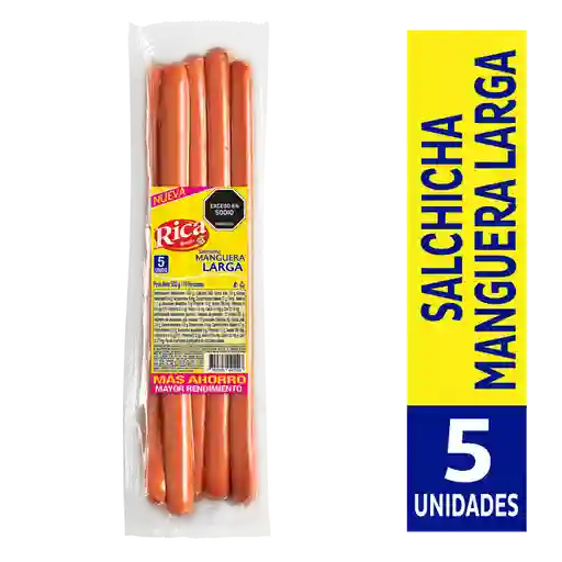 Rica Salchicha Larga Manguera