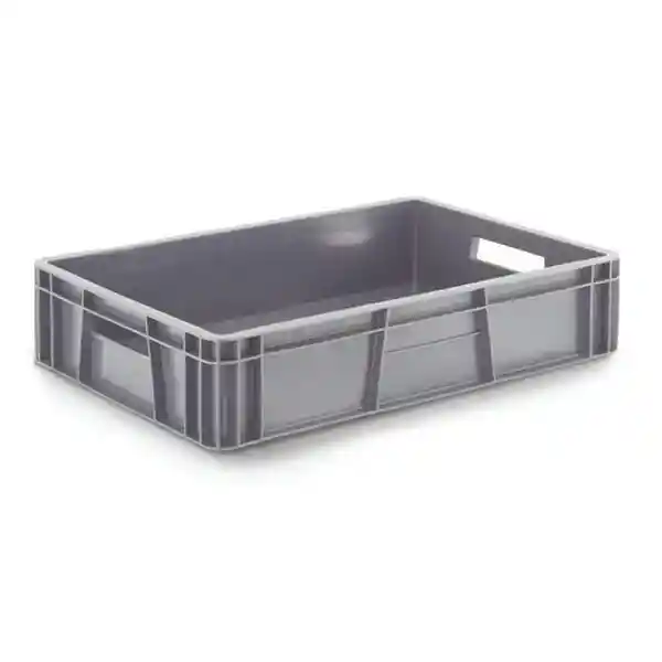 Estra Caja Fruver Cerrada Gris 60 x 40 x 13 cm