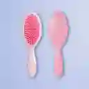 Cepillo Para Cabello de Cojín Bicolor Rosado Miniso