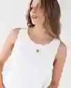 Camisa Manga Sisa Emma Crudo Puro Claro Talla Xs Mujer Naf Naf