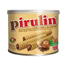 Pirulin Barquillos Rellenos De Chocolate Y Avellanas