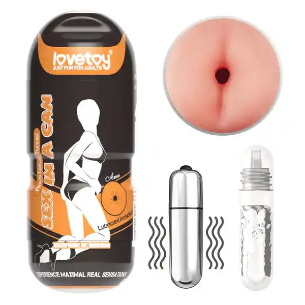 Funda Anal Sex in a Can Anus Lotus Vibrating