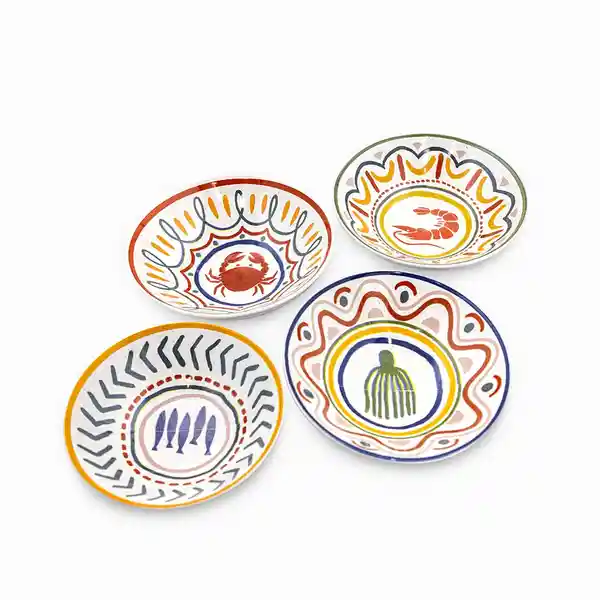 Set Tazón Sopa Pesca Del Dia 17 cm Ambiente Gourmet