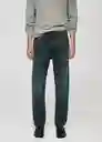 Jean Moby Green Cast Talla 42 Hombre Mango