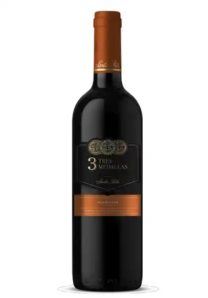 Tres Medallas Vino Tinto Carmenere