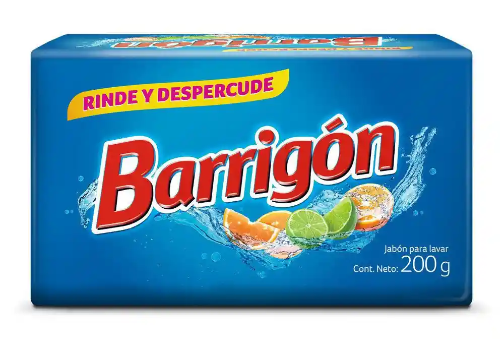 Barrigon Jabon Azul En Barra