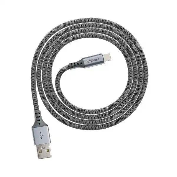 Chargesync Cable Alloy Lightning Steel 4 FT