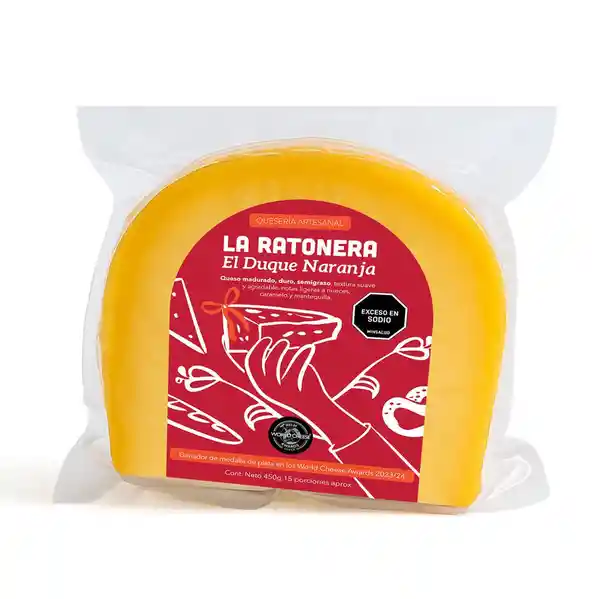La Ratonera Queso el Duque Naranja