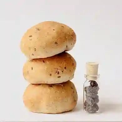 Mogollas de Linaza y Pasas
