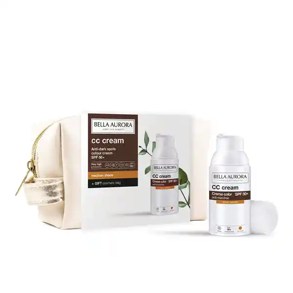 Bella Aurora Kit Crema Color Anti Manchas Spf 50+ Tono Medio