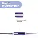 Audífonos Intrauditivos Metal Morado Mod Pa401 Miniso