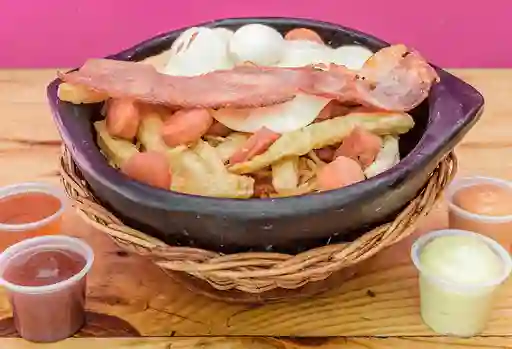 Salchipapa Especial