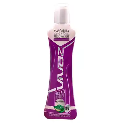 Vivaz Mascarilla Tono a Tono Violeta 180 mL