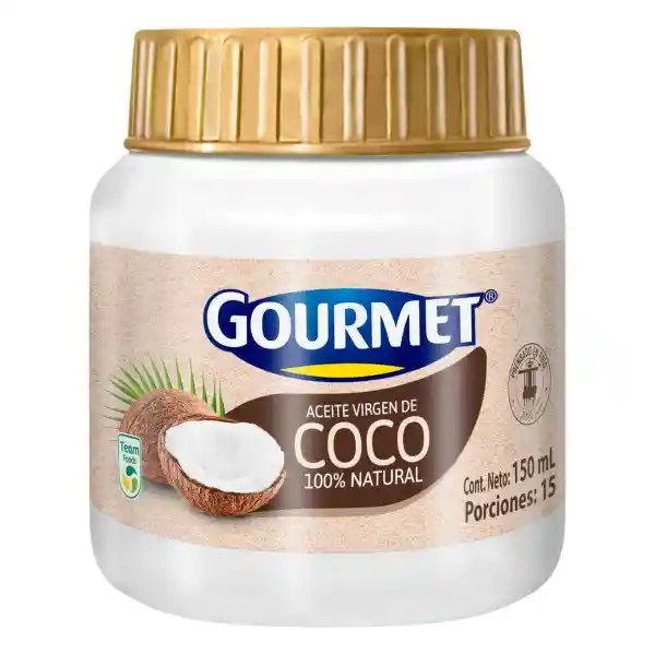 Gourmet Aceite Virgen Coco Natural