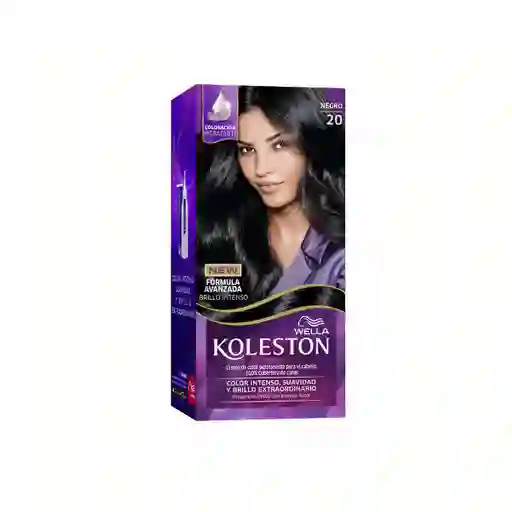 Koleston Tinte Para Cabello Numero 20 Negro