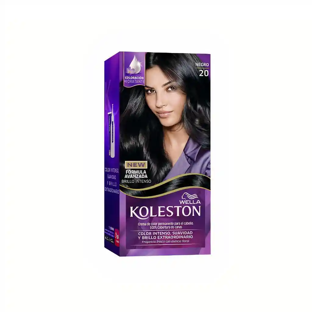 Koleston Tinte Para Cabello Numero 20 Negro