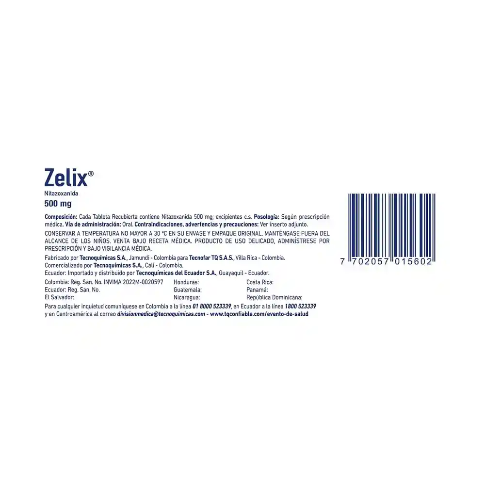 Zelix (500 mg)