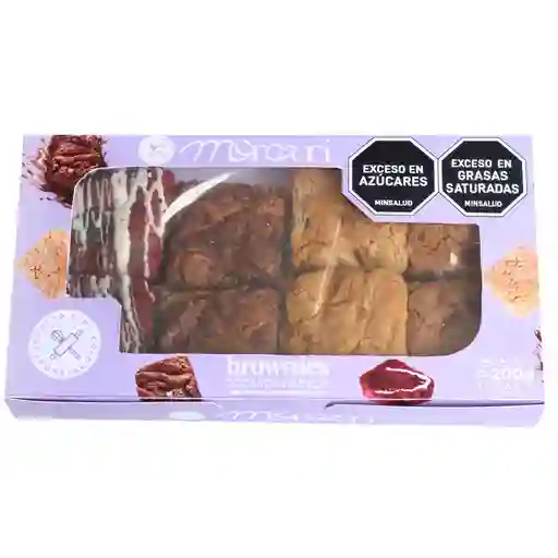 Caja mini brownies surtidos