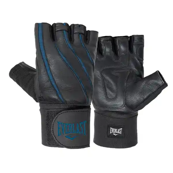 Guantes de Pesas Cascade Azul Talla L Everlast