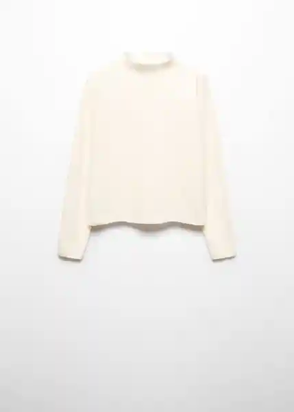 Jersey Chimney Crudo Talla XL Mujer Mango