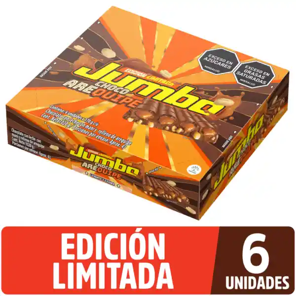 Jumbo Chocolate Con Leche Arequipe