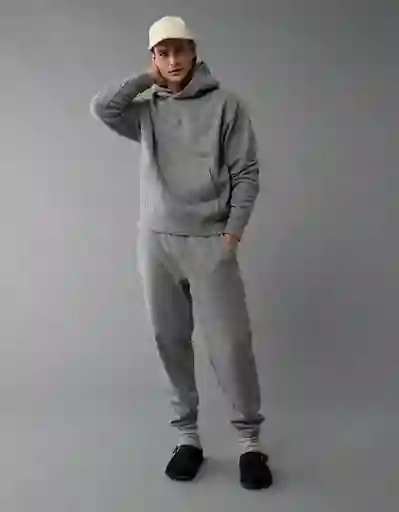 Buzo Hombre Gris Talla LARGE 2521029 American Eagle