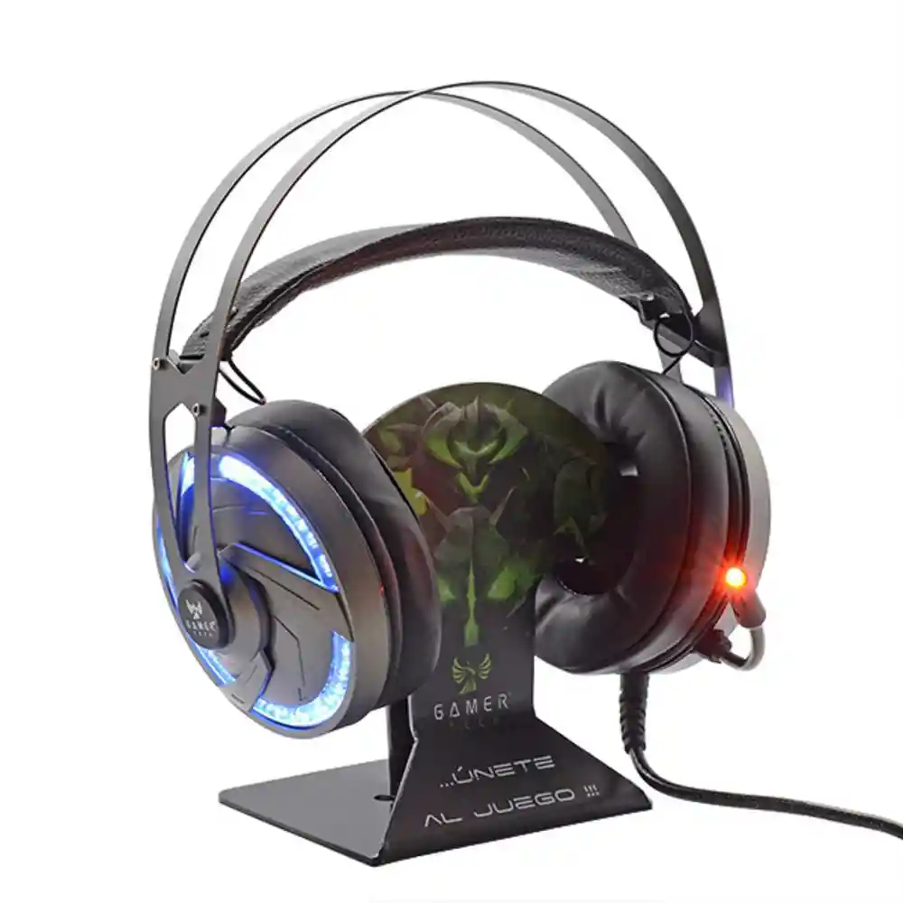 Gamer Tech Diadema Para Ps4 y pc Gt60d Plateado