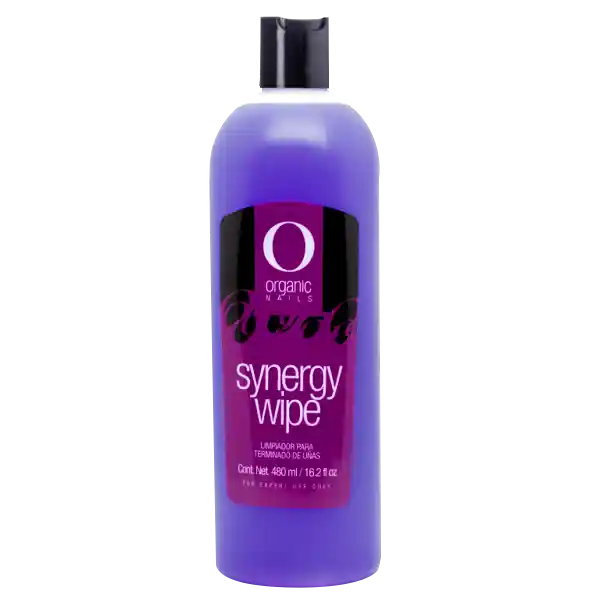 Organic Nails Limpiador Synergy Wipe de 480 mL