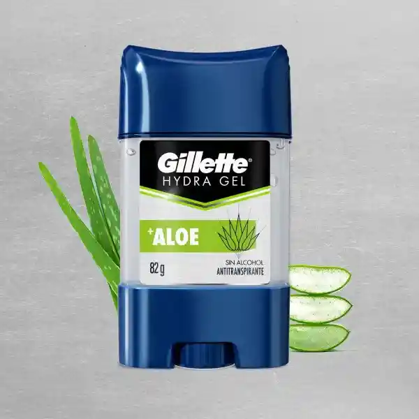 Gillette Desodorante Antitranspirante Gel Aloe 82 g x 2 Und