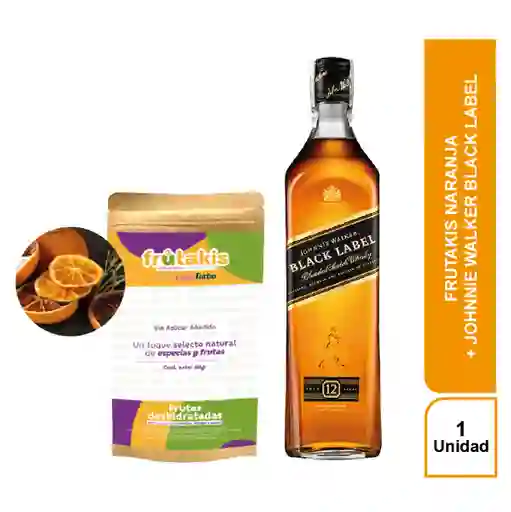 Combo Frutakis Naranja + Johnnie Walker Black Label