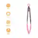 Pinza de Cocina en Silicona Serie Mis Pastelitos Rosa Miniso