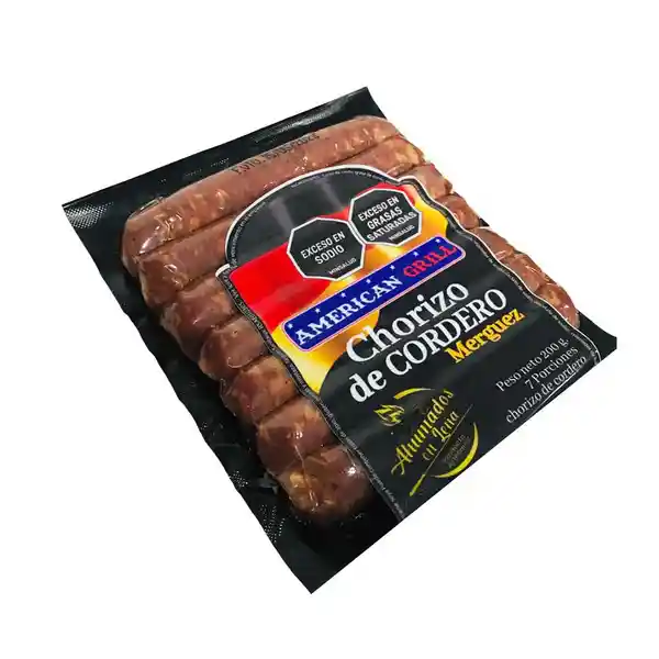 American Grill Chorizo de Cordero Merguez