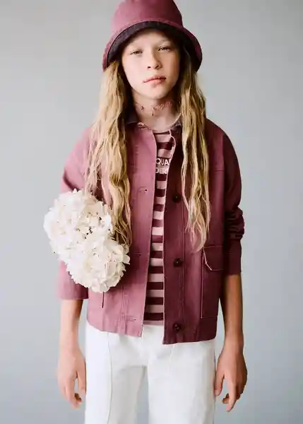 Chaqueta Gaby Cereza Talla 11 Niña Mango