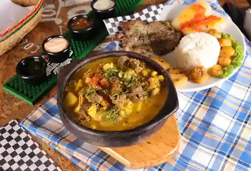 Mute con Carne Asada P+ Bebida
